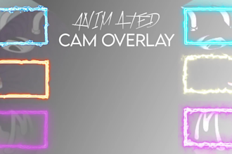 create a custom animated camera overlay