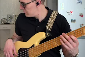 be your pop rock rnb jazz session bassist or bass player