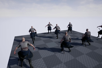 skin, rig and setup your character in unreal engine