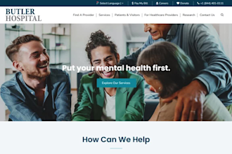design mental health website wellness website redesign mental health website