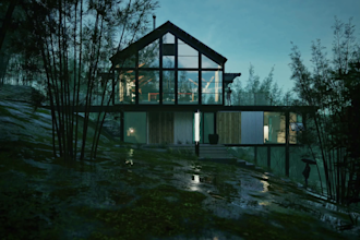 create photorealistic architectural renders with storytelling elements