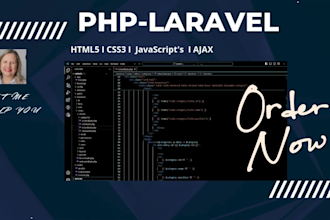 develop robust PHP laravel web applications with mvc architecture