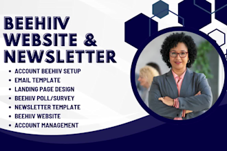 design beehiiv newsletter template beehive landing page beehiiv setup beehive