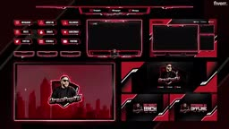 create custom animated twitch overlay streamyard overlay facecam stream alerts