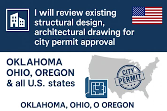 licensed architect structural engineering pe stamp in oregon ohio oklahoma
