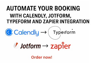automate your booking with calendly jotform typeform and zapier integration