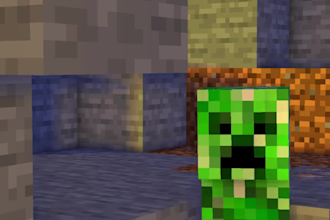 create minecraft 3d animation