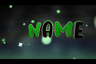 create intros for twitch or youtube
