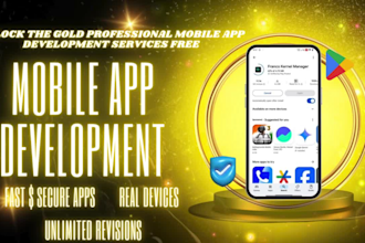do ios app, android mobile app development, flutter, bubble native app developer