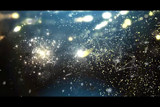 make merry christmas and happy new year video greeting card