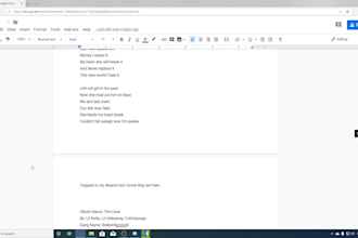 ghostwrite a hiphop rnb rap emo rap song for you
