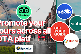 do your ota bookings by listing your tours on bokun, viator, airbnb, gyg,  klook