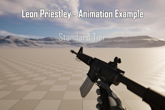 animate your characters and weapons on ue4 or 5