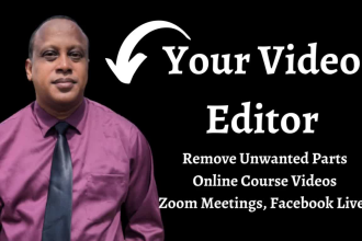 edit course videos, zoom meetings, facebook live