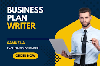 write a winning business plan startups pitch deck business proposal grant propos