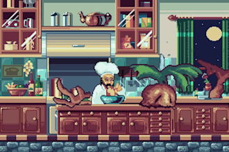 create pixel sprites for games or films