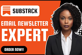 setup substack account substack email newsletter template design substack post