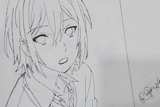 create stunning manga and anime style art for you