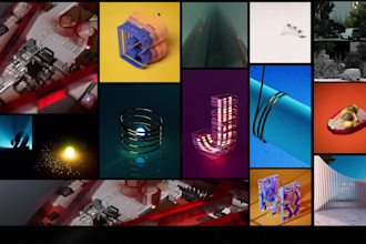 make eye catchy 3d intro video