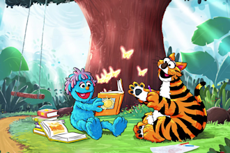 create picture book illustration for kids