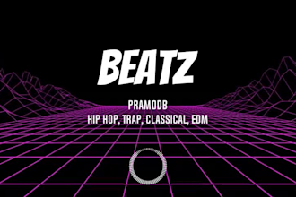 create your unique rap, trap, hip hop, classical beat