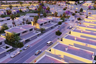 do 3d architecture rendering,rural and urban walkthrough,visualization animation