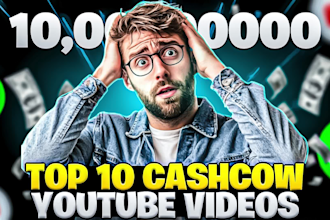 create top 10 cash cow youtube automation videos