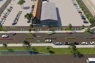 do 3d master plan, landscape and outdoor environment