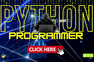 python programming projects machine learning website data scraping script coding