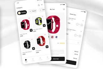 design professional mobile app UX UI with figma
