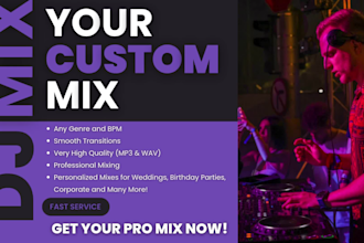 turn your playlist into an epic mix