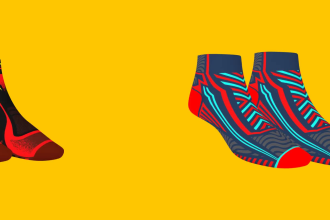 make 3d design sport socks