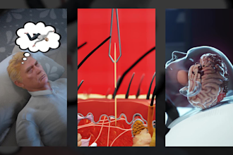 create 3d animation shorts like zack d films