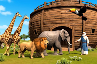create ai bible story videos, 3d bible animation, and christian storytelling