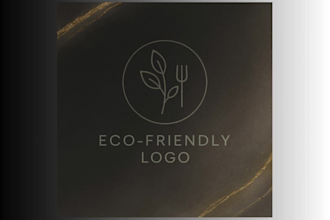 design a luxury eco minimalist logo