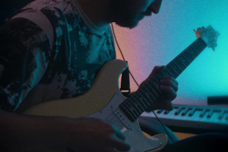 record electric guitar for your song