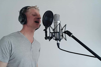 record a male vocal for your pop rock track