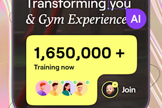 build powerful fitness app, develop health tracking app ai chatbot app ui ux mvp