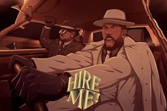 make 2d music video, cartoon animation, animated short file anime fighting