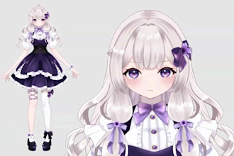 design 2d vtuber live2d vtuber rigging vtuber avatar vtuber model 2d anime vtube