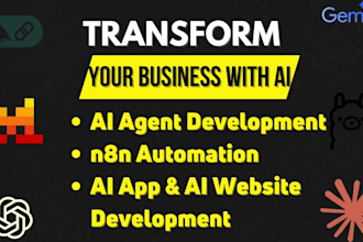 build ai agent n8n ai agent ai app ai website and custom ai agents