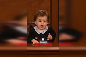 create ai talking baby video, ai baby news ai baby podcast and reels
