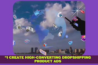 create scroll stopping dropshipping product video ads