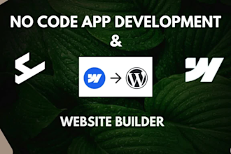 build your website with ycode, webflow, wordpress and bubble io app airtable