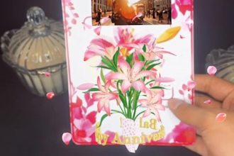 create an augmented reality experience for your digital art or design