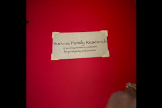 create a keepsake album of your family history research