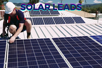 generate verified solar leads list for US homeowners