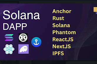 build solana smart contract web3 dapp nft rust
