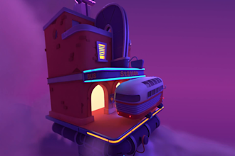 create 3d  environments for game
