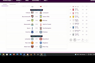 manage your fantasy premier league football team